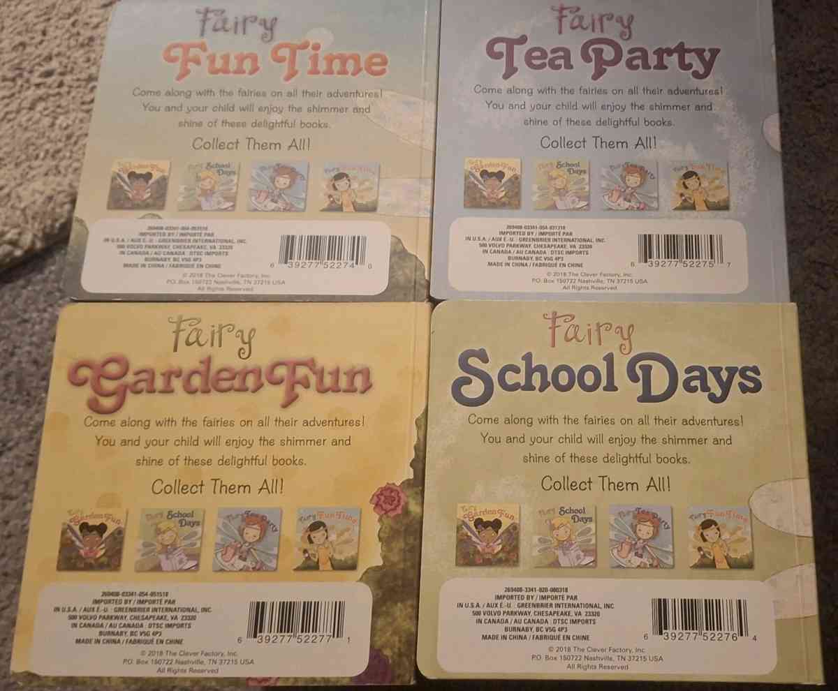 Fairies set of adventures childrens books - Camden, New Jersey - FleaMarketBay