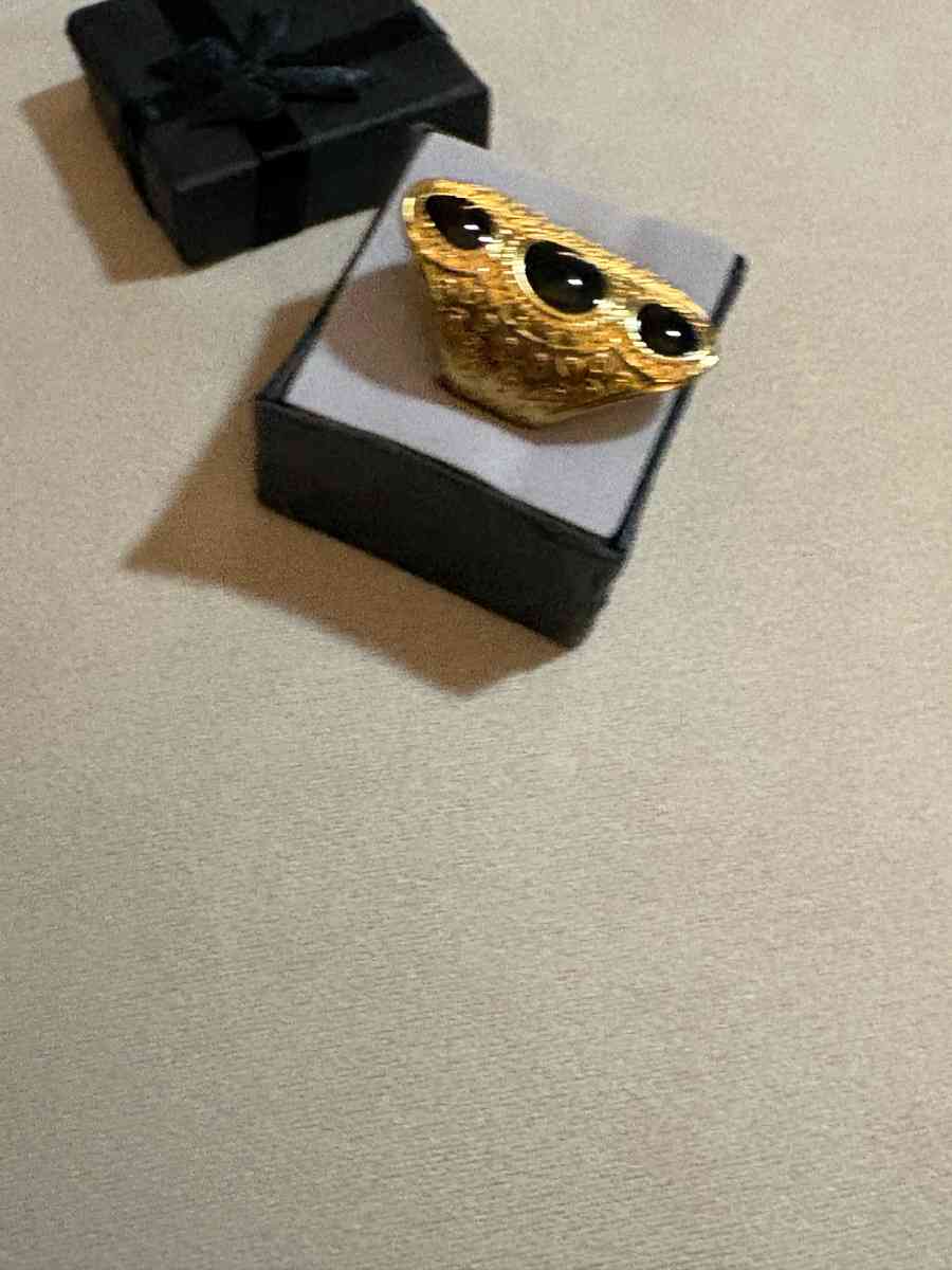 anillo oro laminado size 7 stainless steel - West New York, New Jersey - FleaMarketBay