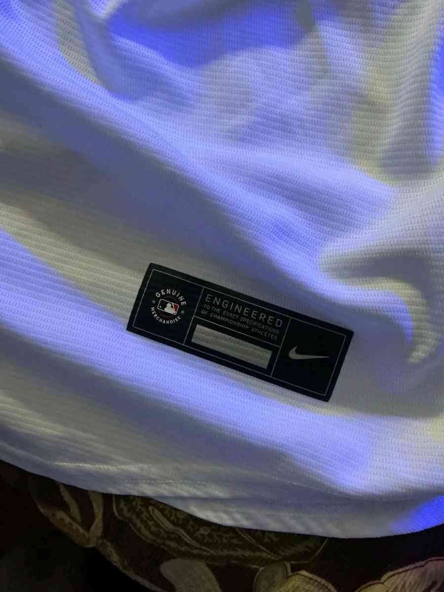 Mens White XL Nike 55 Hayzo Braves Jersey - Atlanta, Georgia - FleaMarketBay