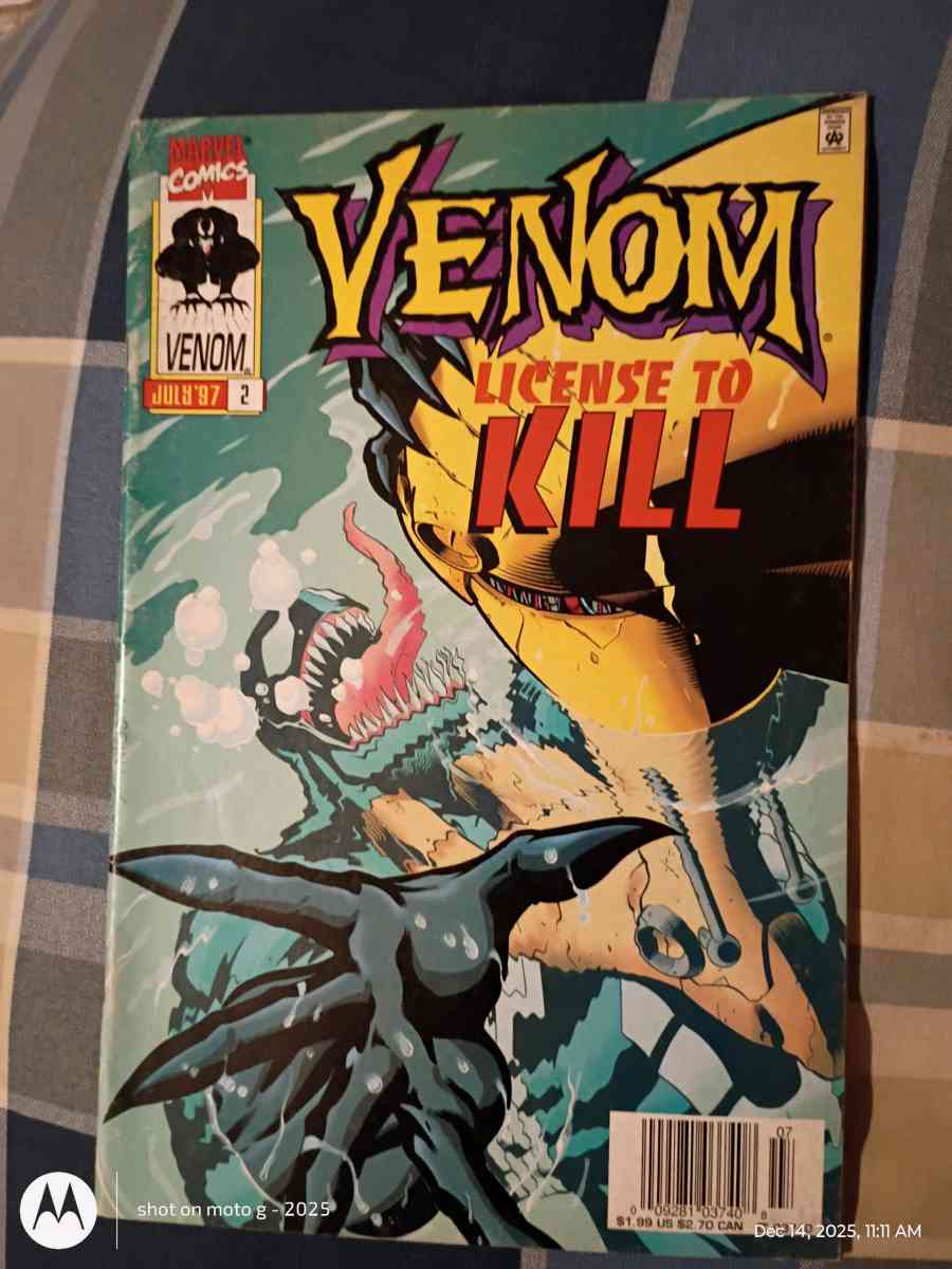 Venom License to Kill Comic Book - Saint Landry, Louisiana