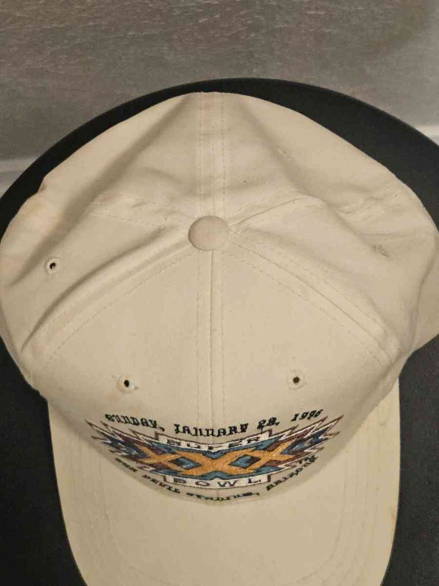Vtg 90s Superbowl XXX Snapback Hat - Tulsa, Oklahoma - FleaMarketBay