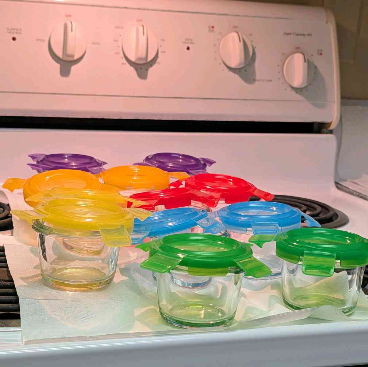 Nutrichef Glass Food Storage Containers - Irving, Texas - FleaMarketBay