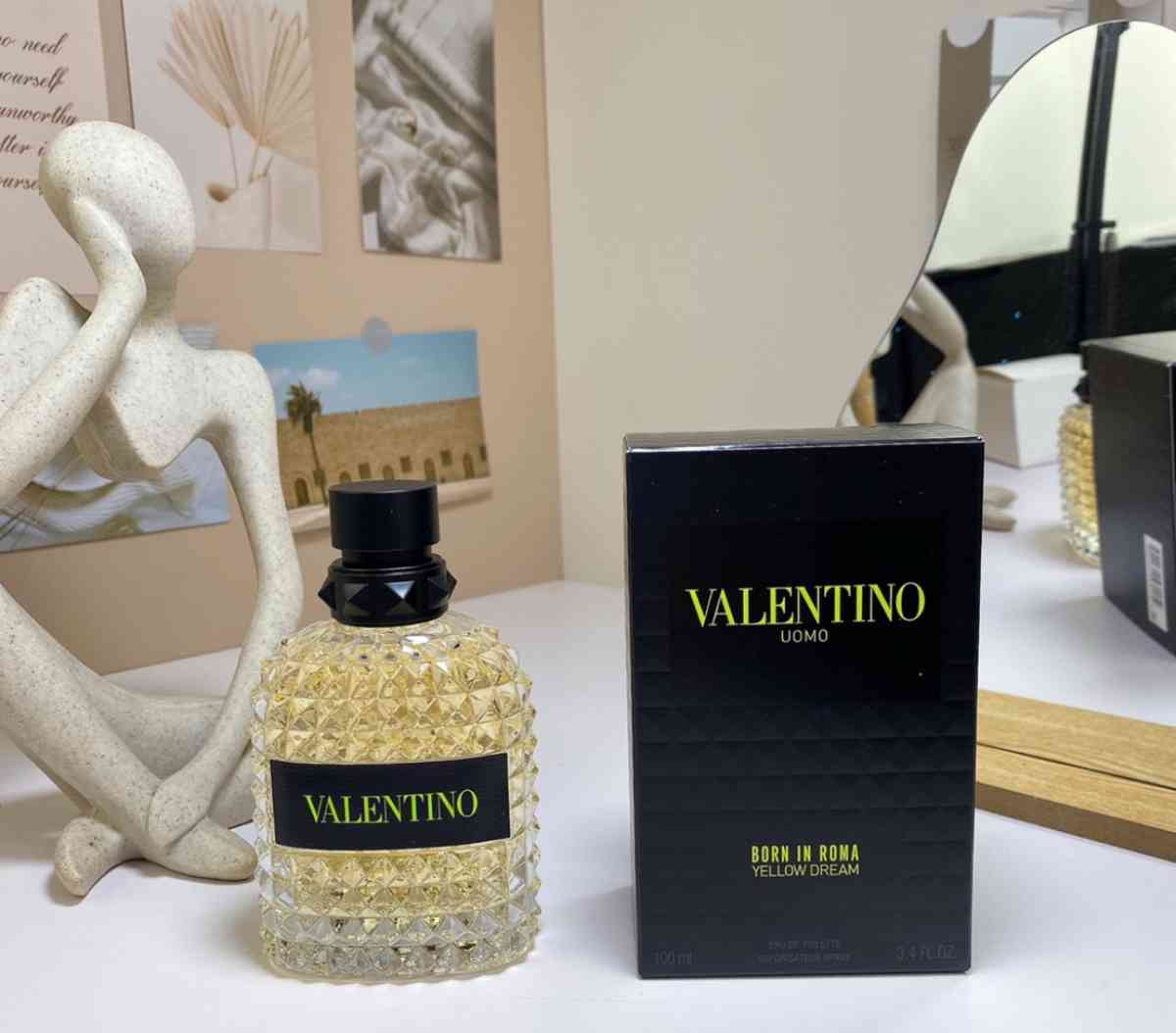 yellow Valentino cologne - Frederick, Maryland - FleaMarketBay