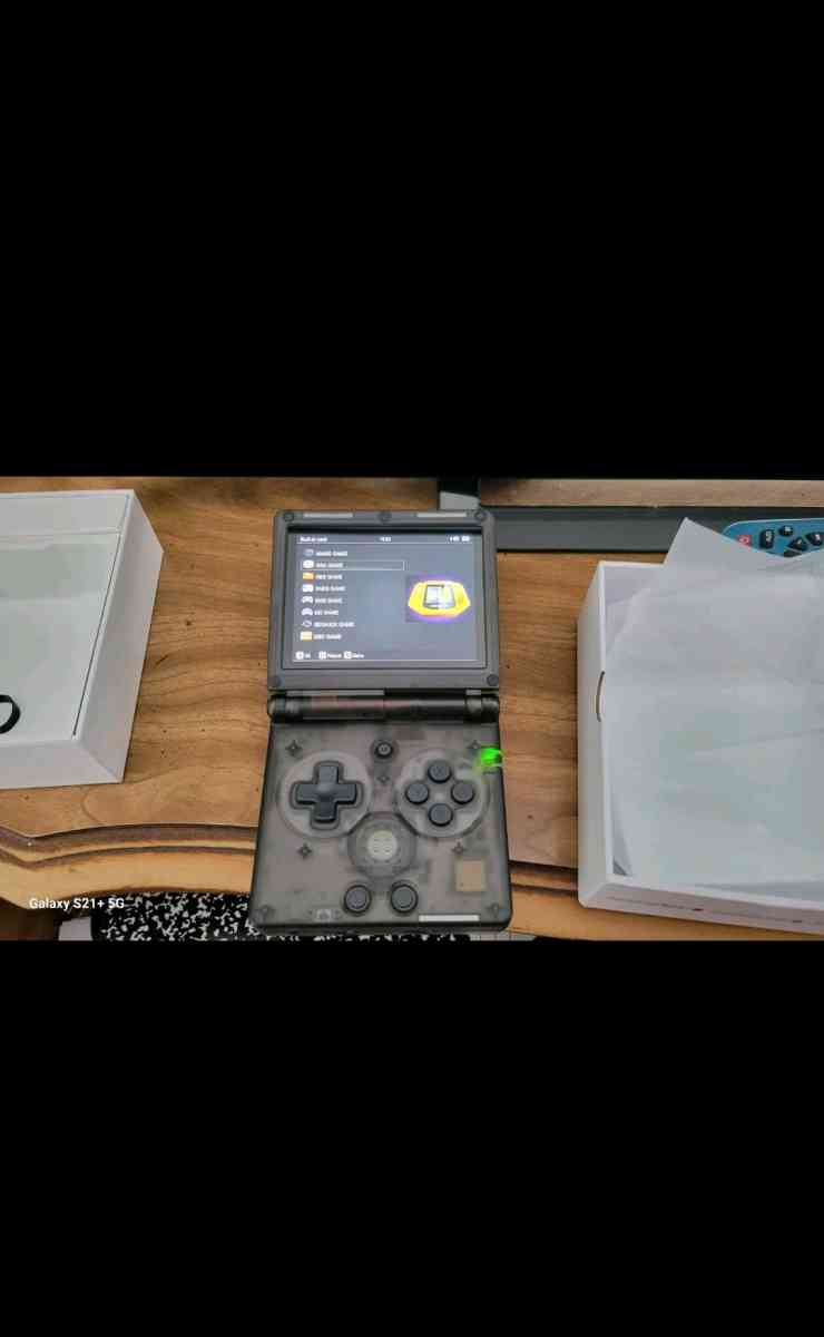 NEW Gameboy Advanced SP anbernic Clear Black - Kingsport, Tennessee