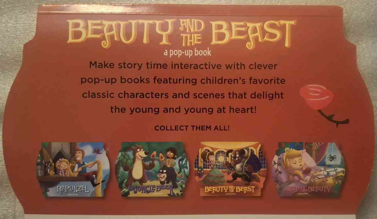 Beauty and the Beast a pop up book - Camden, New Jersey - FleaMarketBay