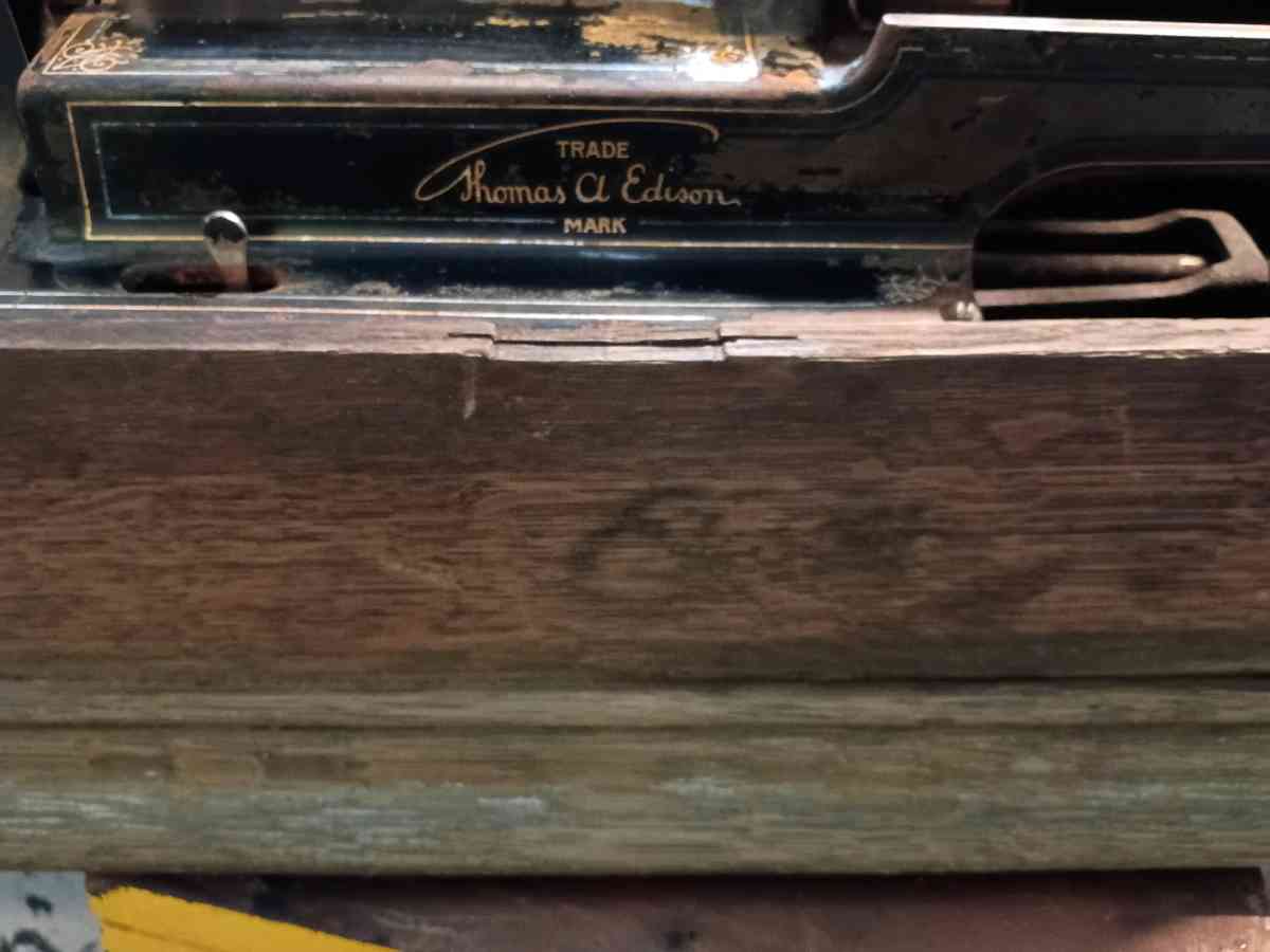 Edison home phonograph - Dallas, Texas - FleaMarketBay