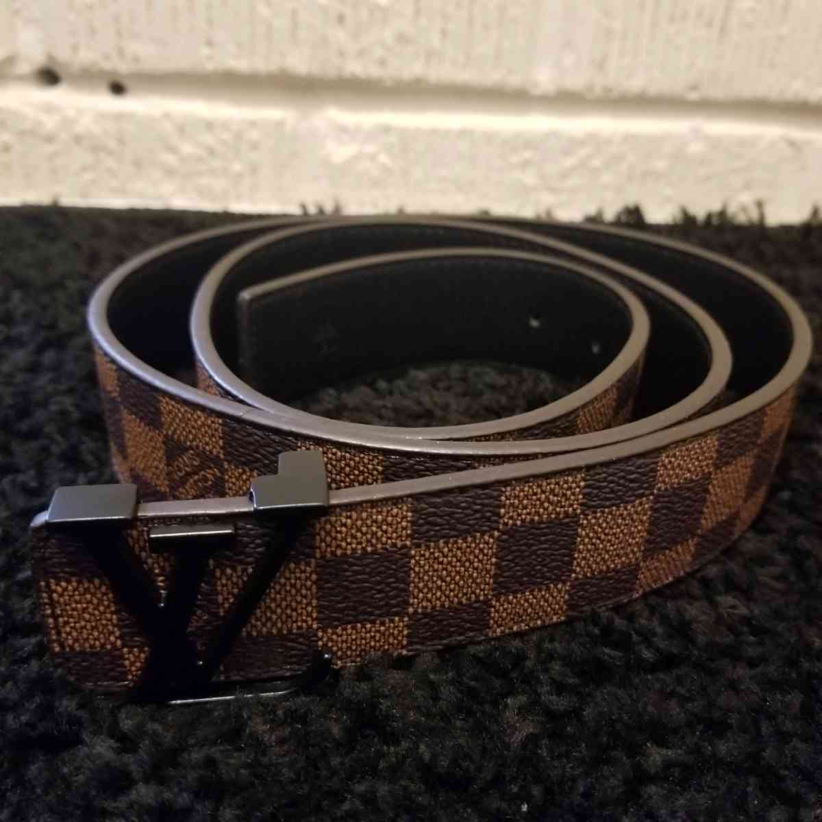 LV Designer Belt Brown - Daly City, California - FleaMarketBay