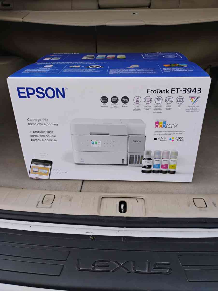 Epson EcoTank 3943 Inkjet Printer