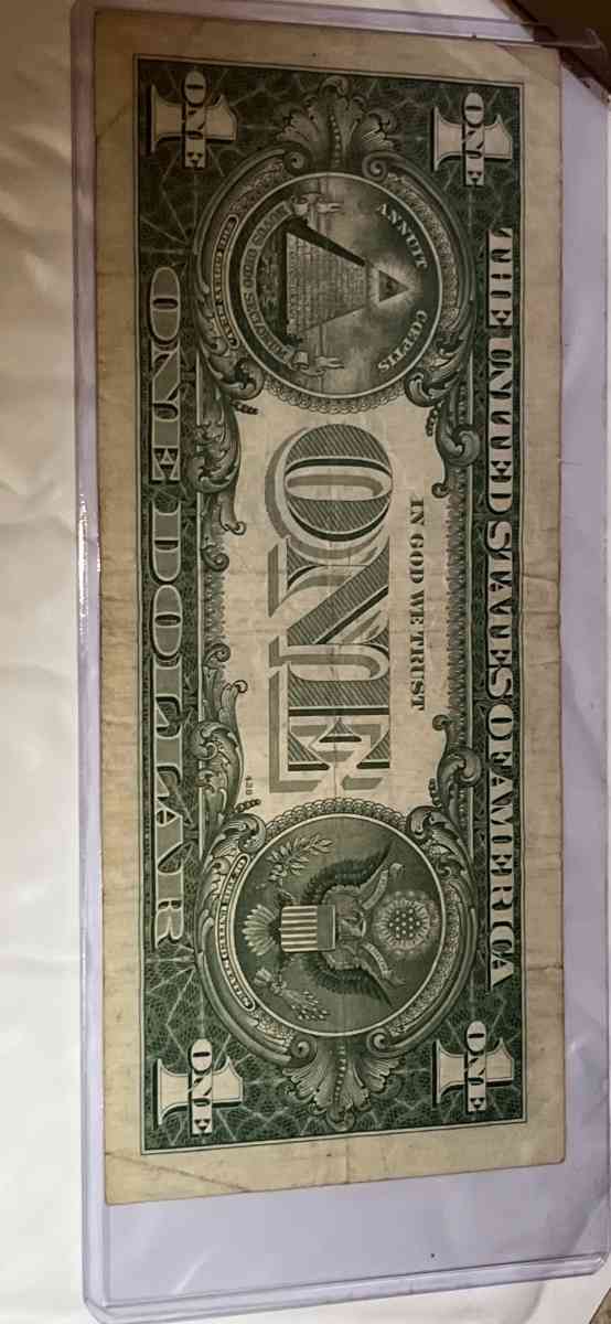 1957b silver note 1dollar bill - Holyoke, Massachusetts - FleaMarketBay