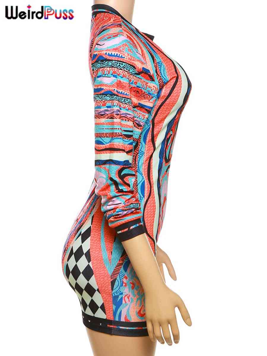 colorful Prints Women Sexy Fashion Dress size small medium l - Boynton Beach, Florida - FleaMarketBay
