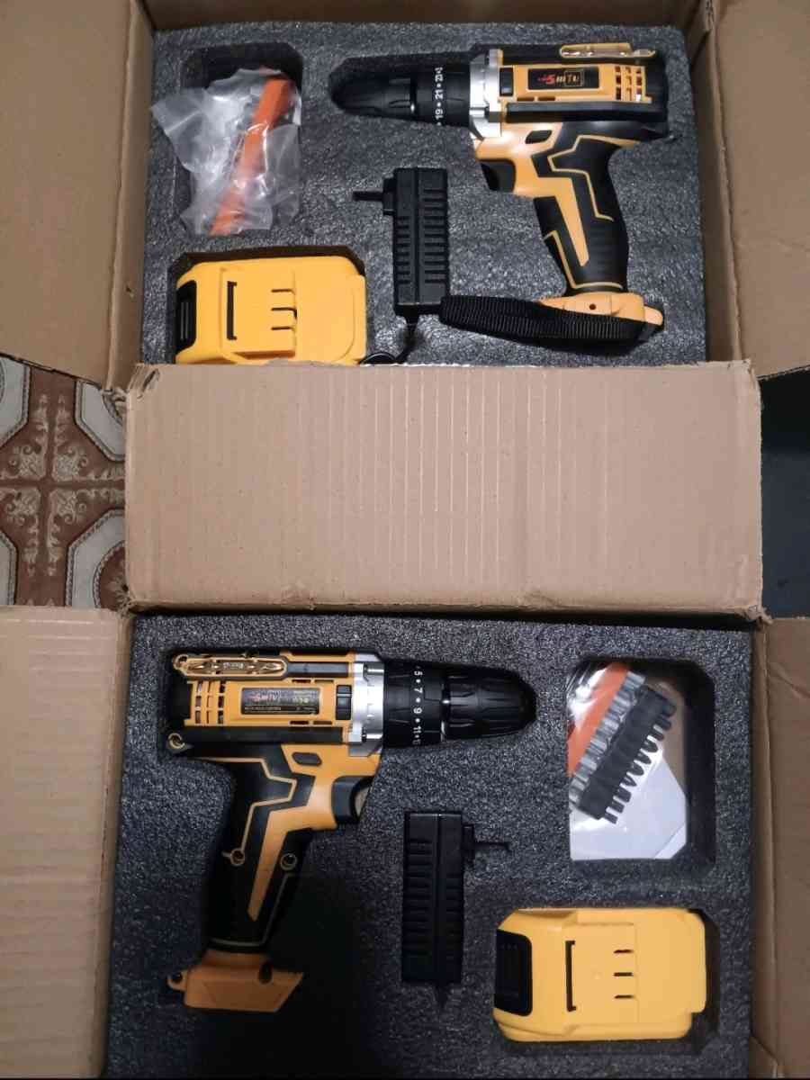 21V SHITU CORDLESS DRILL SET - Bronx, New York - FleaMarketBay