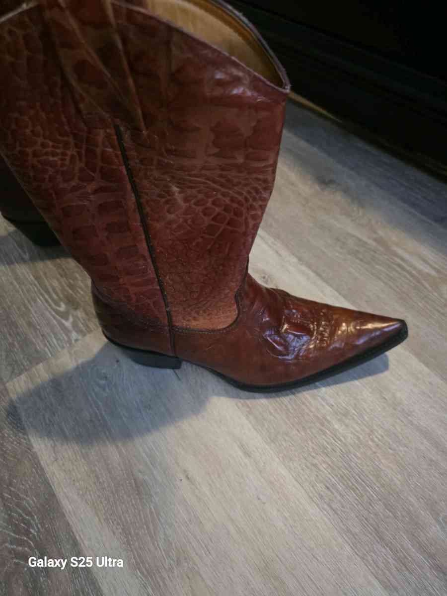 alligator exotic handmade boots 85 - San Angelo, Texas - FleaMarketBay