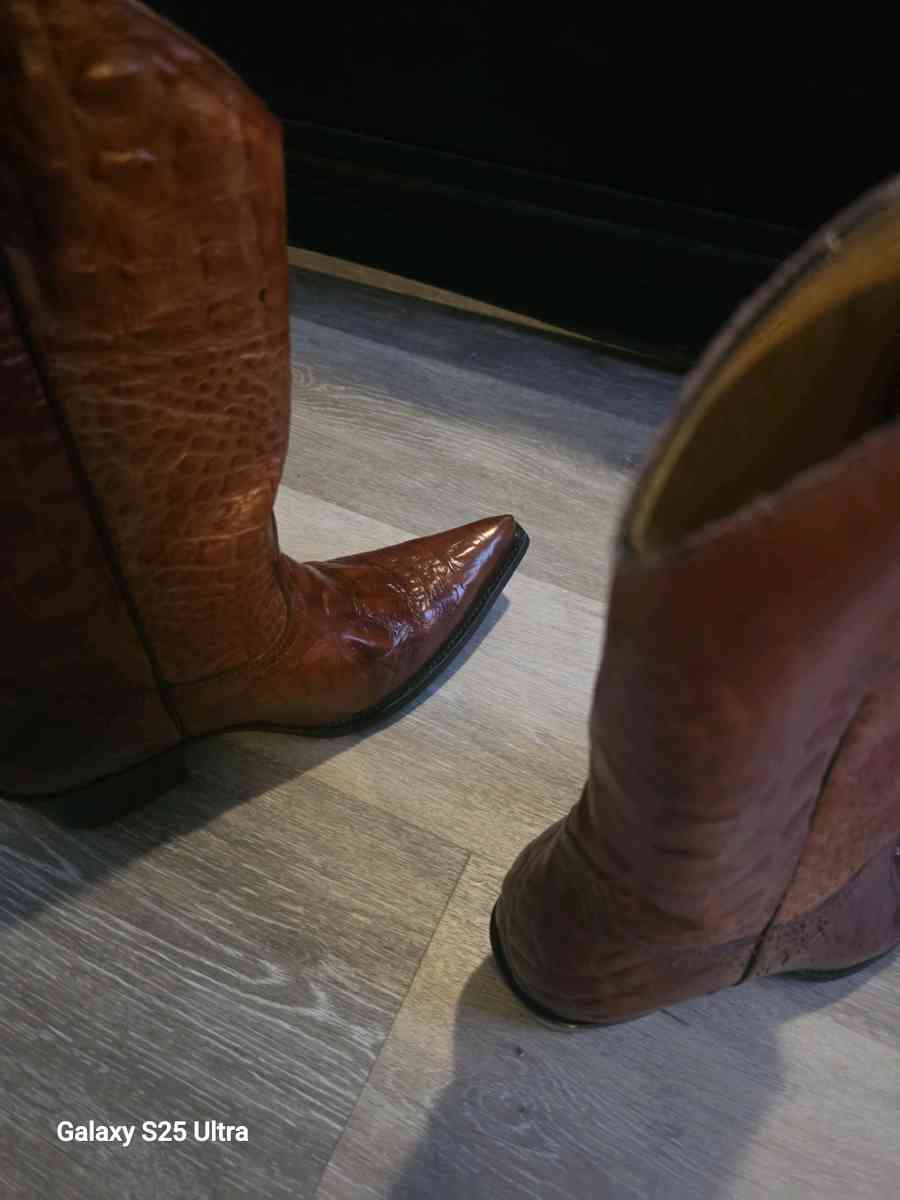 alligator exotic handmade boots 85 - San Angelo, Texas - FleaMarketBay
