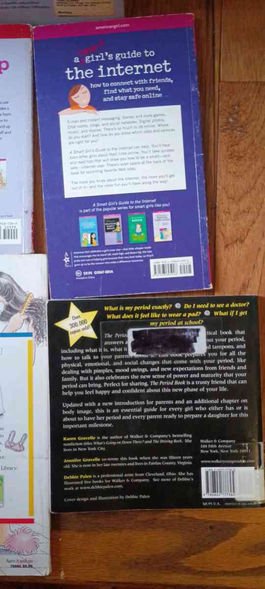 Middle School  Puberty Book Bundle American Girl  More - Philadelphia, Pennsylvania - FleaMarketBay
