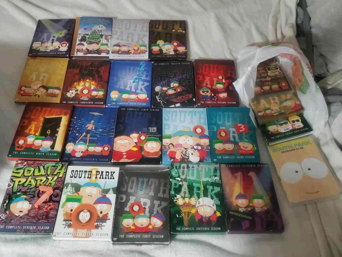 South  Park  1to 26 movies   some  are  now - Baldwin Park, California - FleaMarketBay