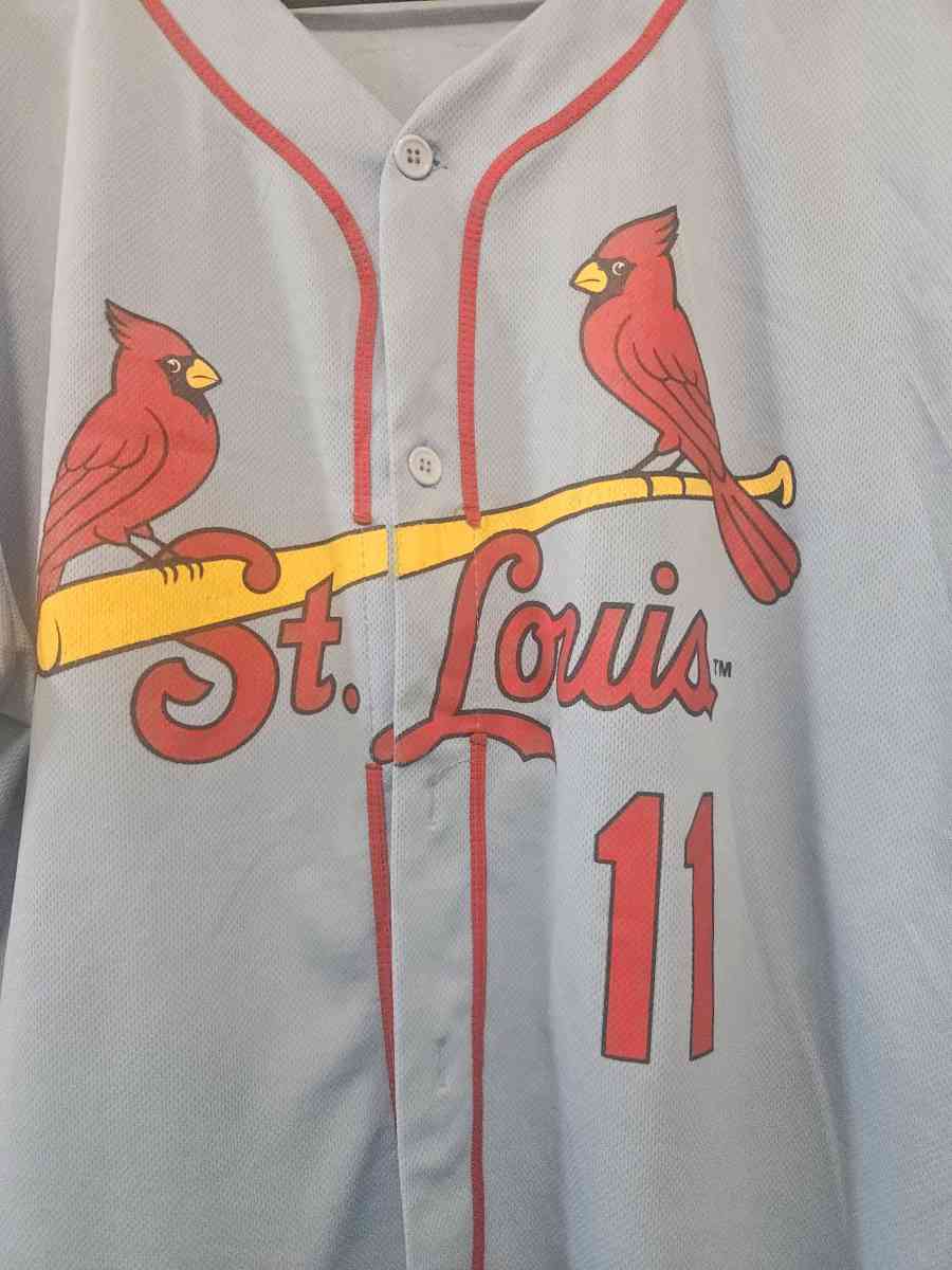 St Louis Cardinals Baseball Jersey - Tulsa, Oklahoma - FleaMarketBay