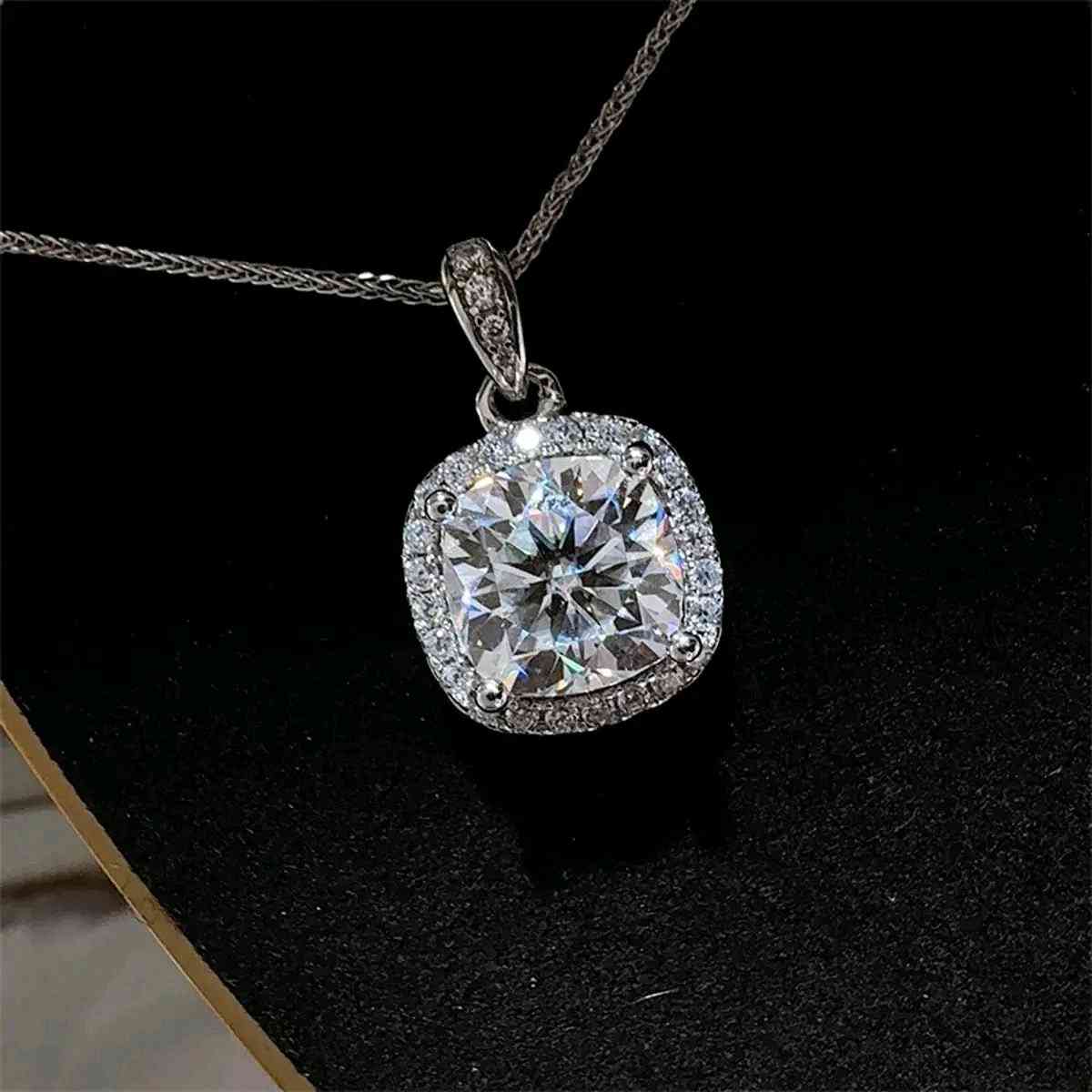 5 Carat Moissanite 925 Sterling Silver Necklace - Vancouver, Washington