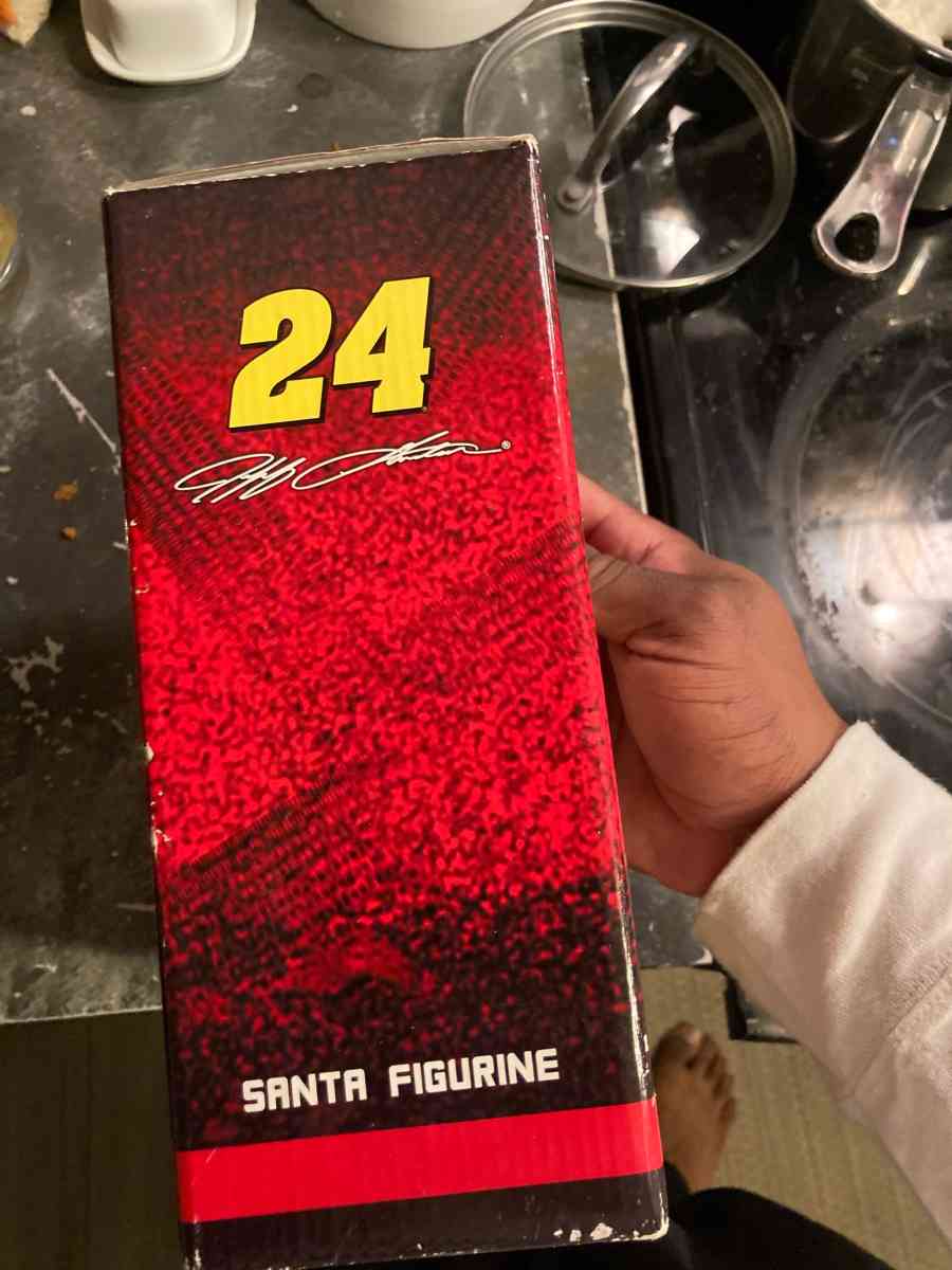 Jeff Gordon 24 NASCAR Santa Figurine - Essington, Pennsylvania - FleaMarketBay