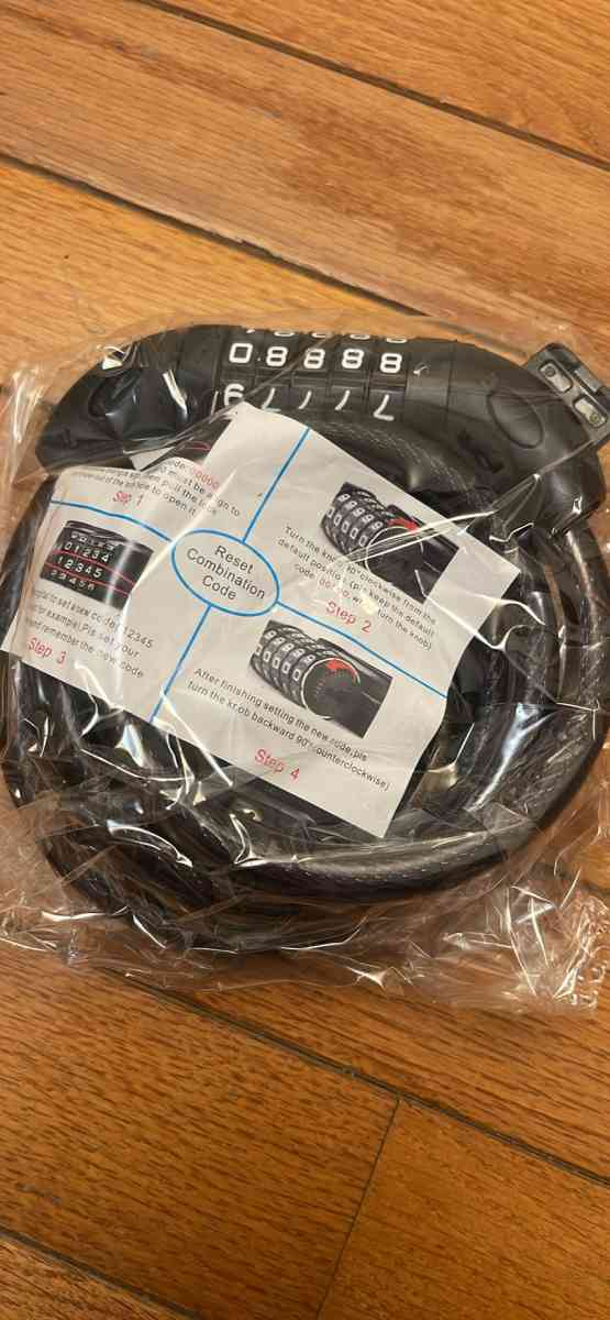 GWT E Bike Lock Cable Lock - Burlington, New Jersey