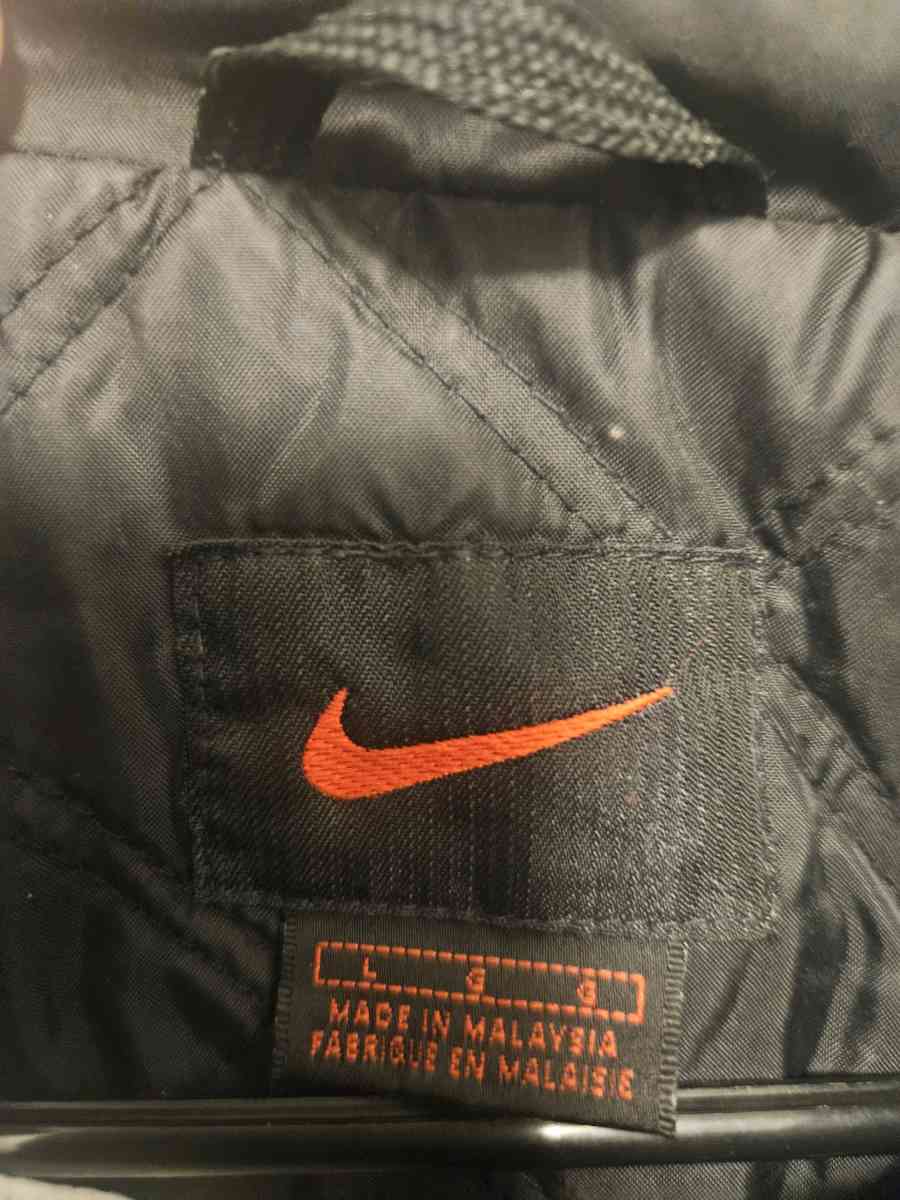 VTG 90s Nike Spellout Windbreaker Jacket - Tulsa, Oklahoma - FleaMarketBay