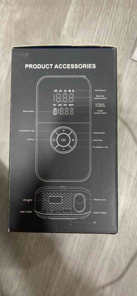 Tire Inflator Portable Air Compressor - Camden, New Jersey - FleaMarketBay