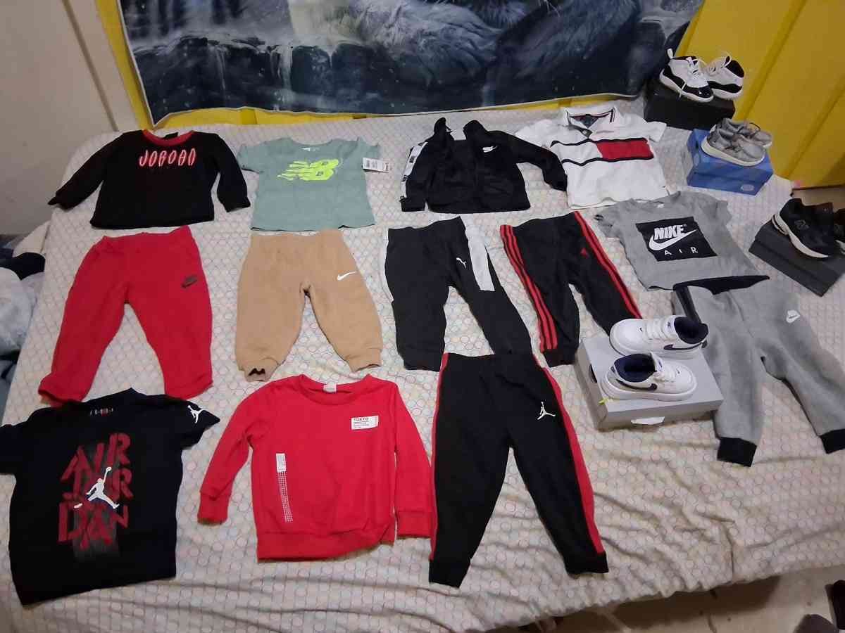 12m 18m new boy clothes shoes bundle