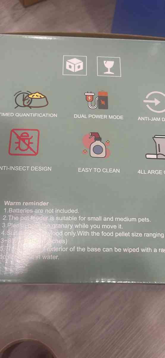 Automatic Cat Feeder with Camera - Burlington, New Jersey - FleaMarketBay