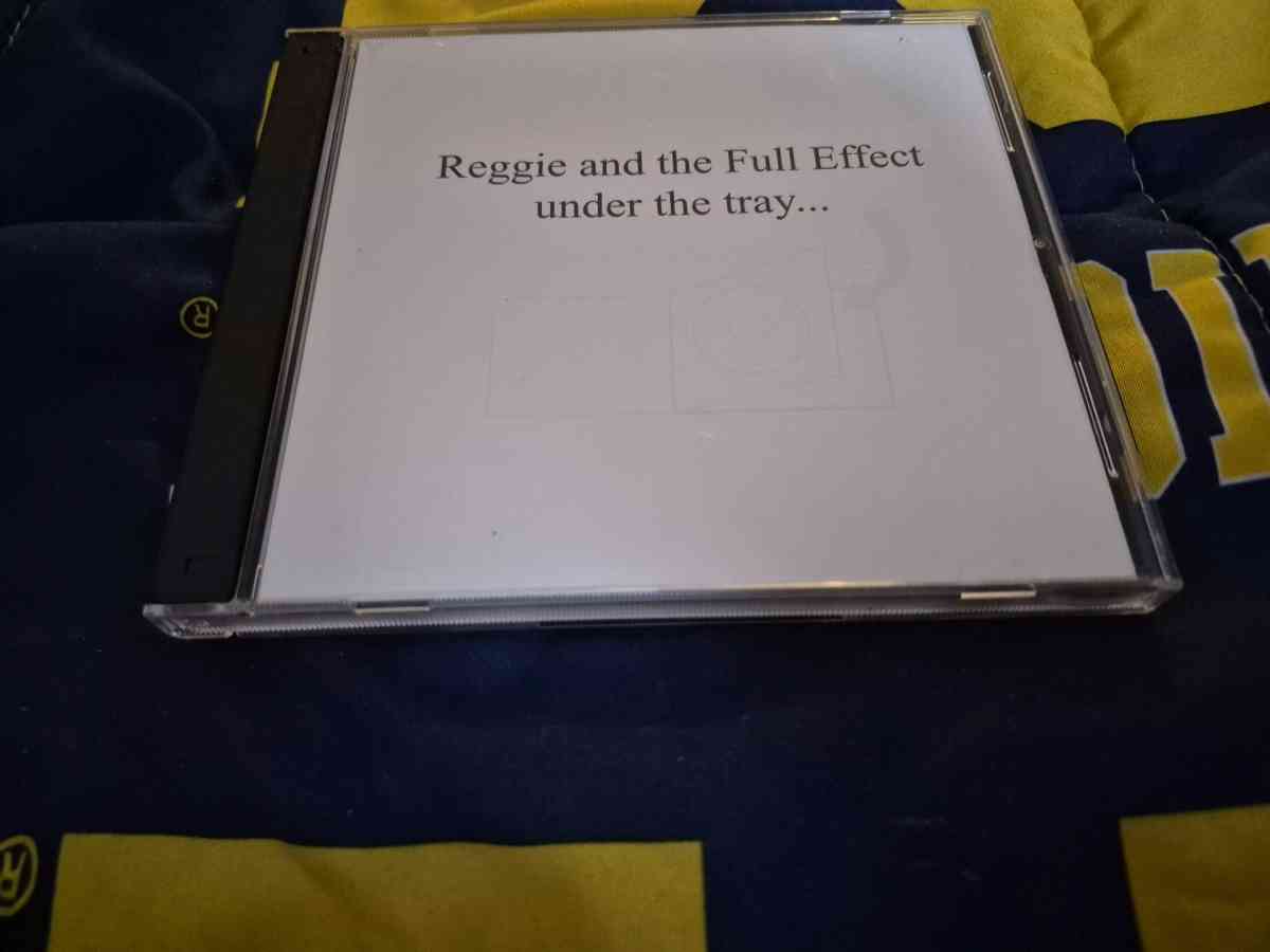 BRAND NEW Reggie and the Full Effect UNDER THE TRAY cd