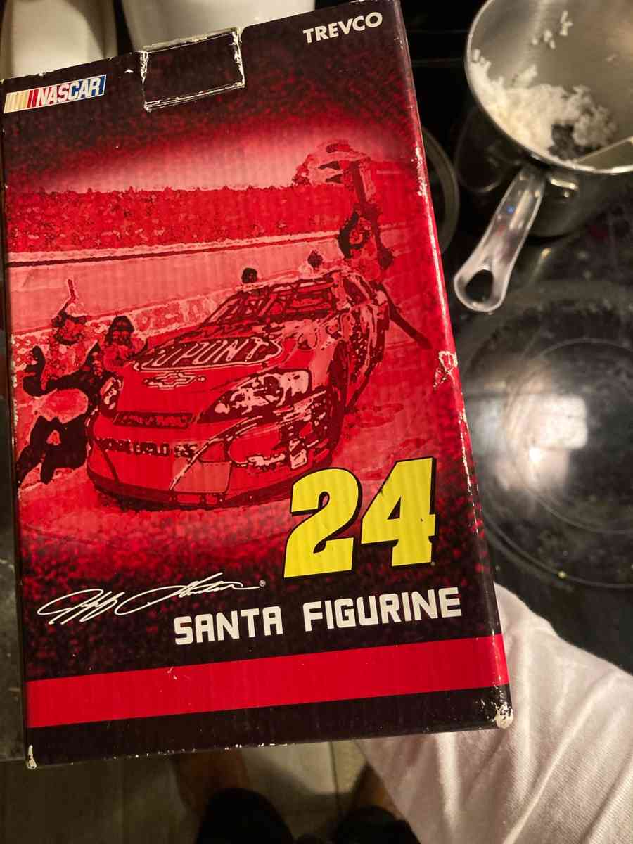 Jeff Gordon 24 NASCAR Santa Figurine - Essington, Pennsylvania - FleaMarketBay
