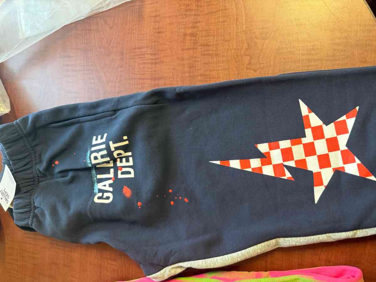 gallery dept sweats blue