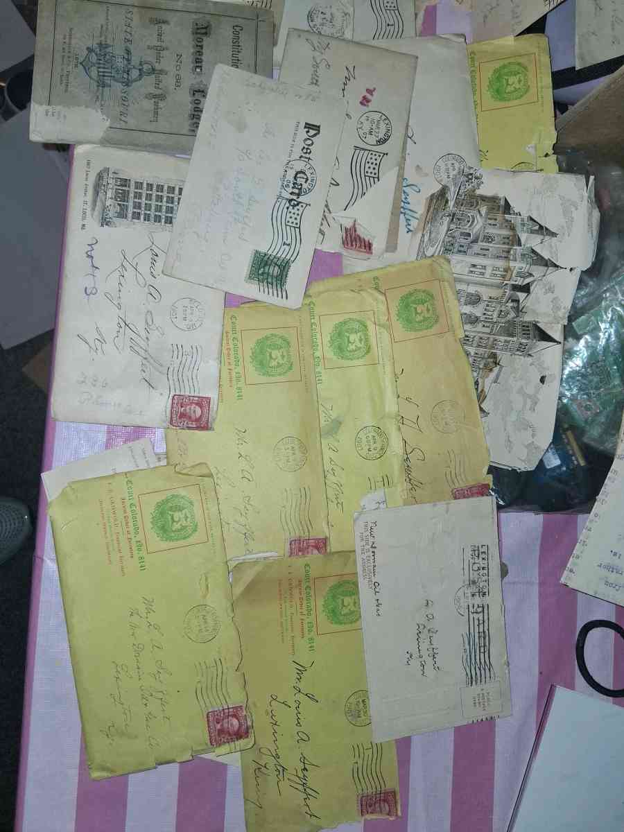 old letters and post cards - Houston, Texas - FleaMarketBay