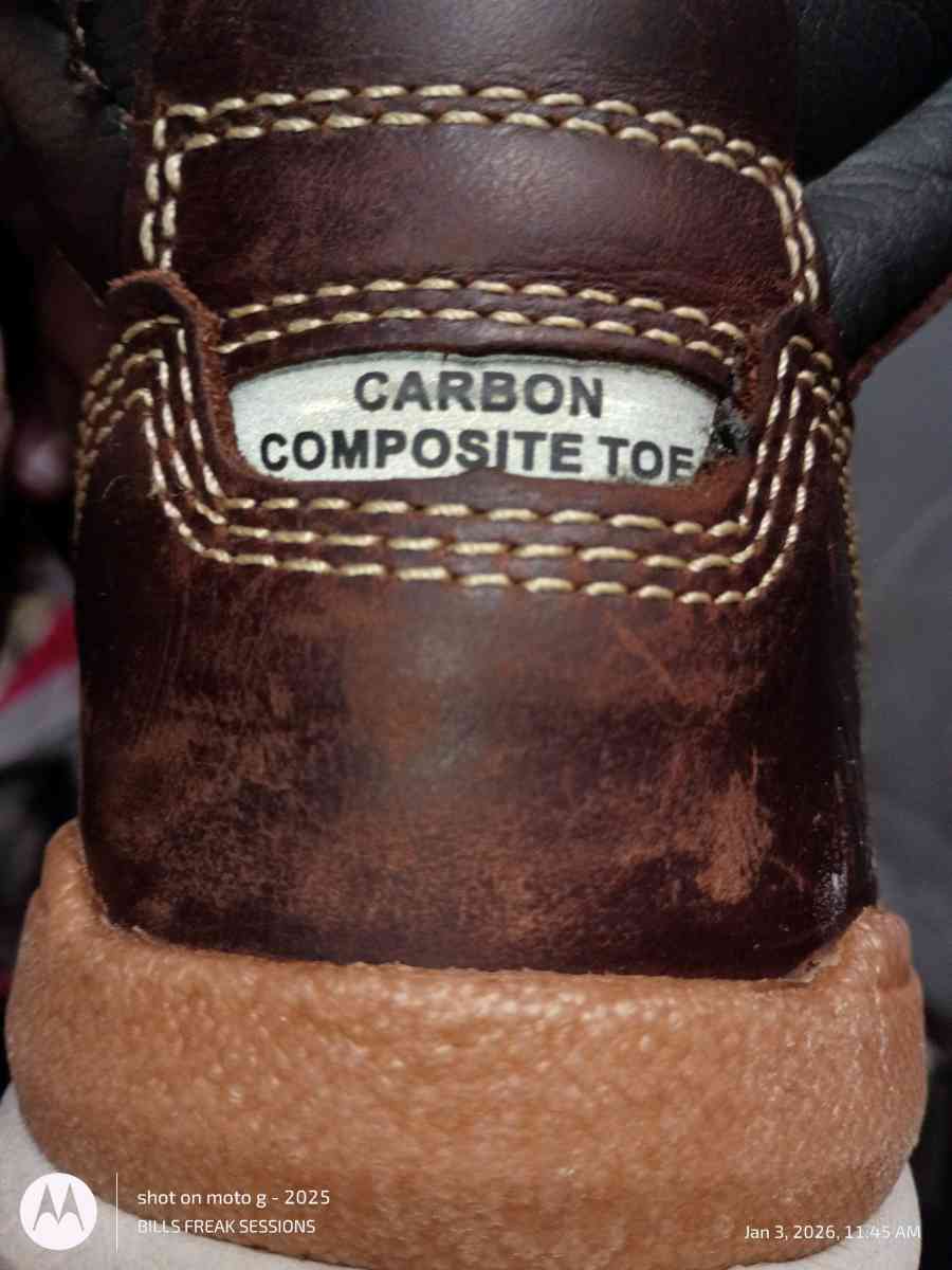 CATERPILLAR WORK BOOTS BRAND NEW WORN ONCE - Battle Creek, Michigan - FleaMarketBay