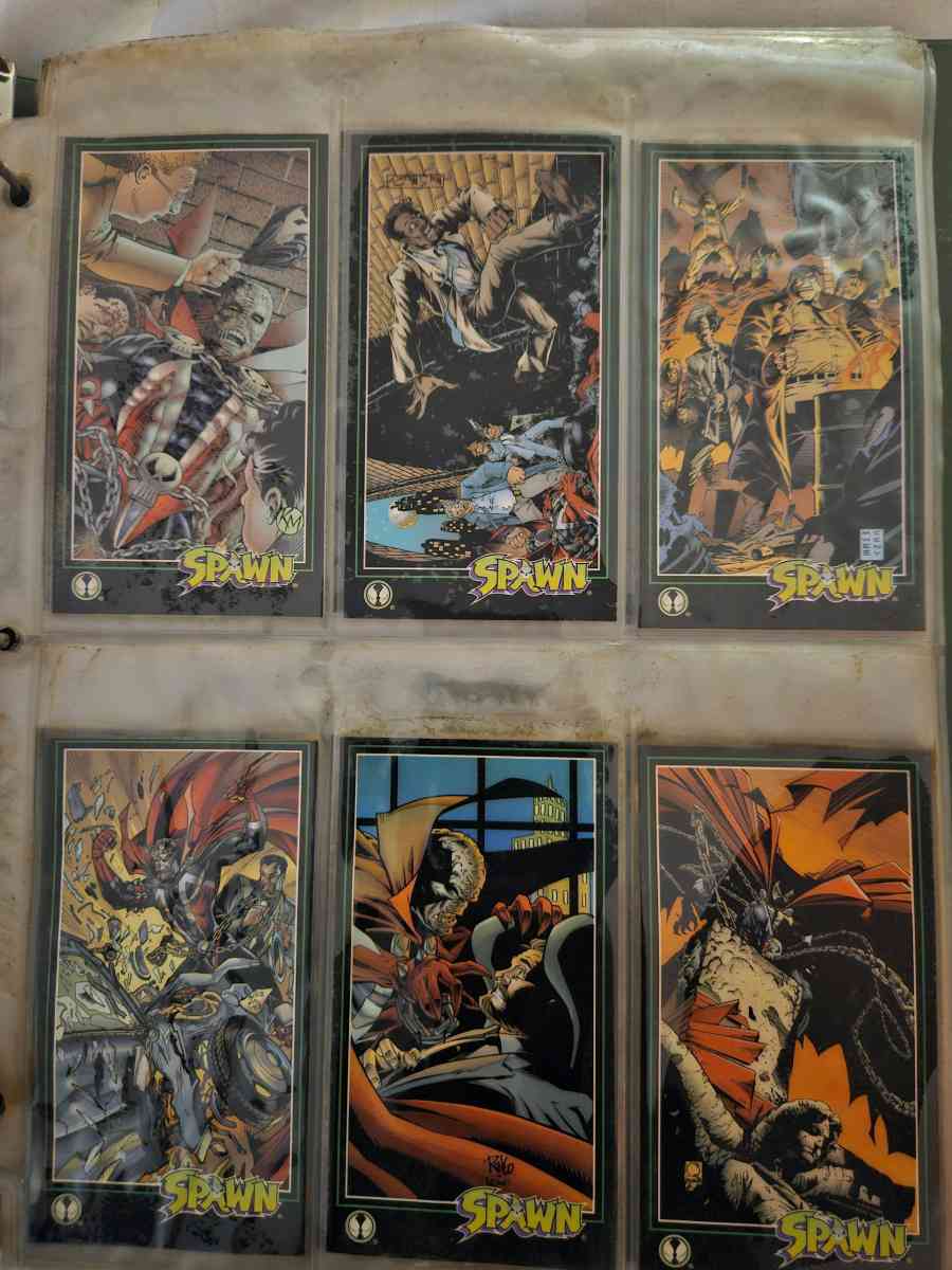 spawn collectible cards whole collection