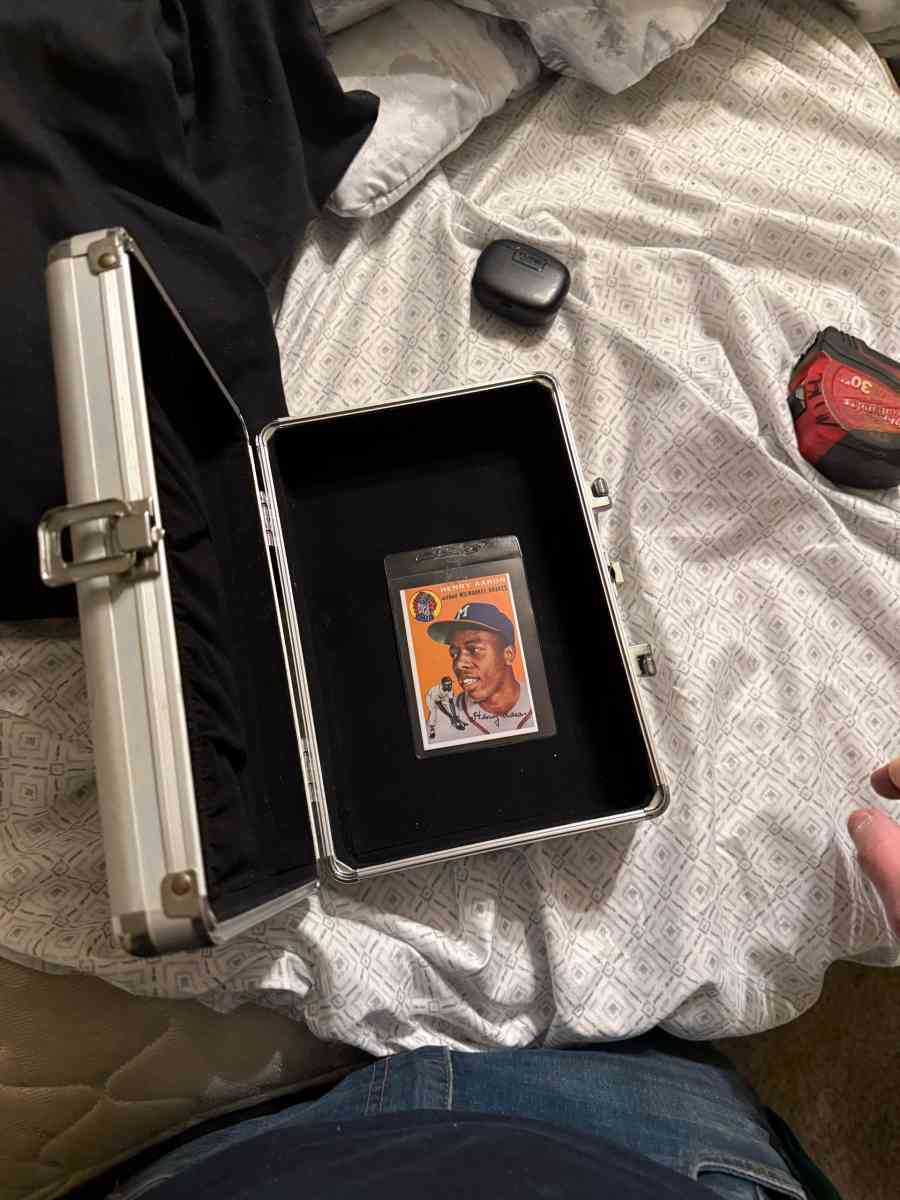 1954 Hank Aaron  128 RC - Carrollton, Georgia