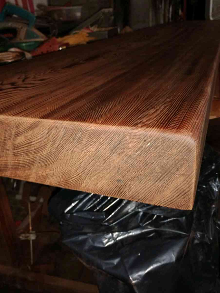 old growth redwood slab or plank - Mendocino, California - FleaMarketBay