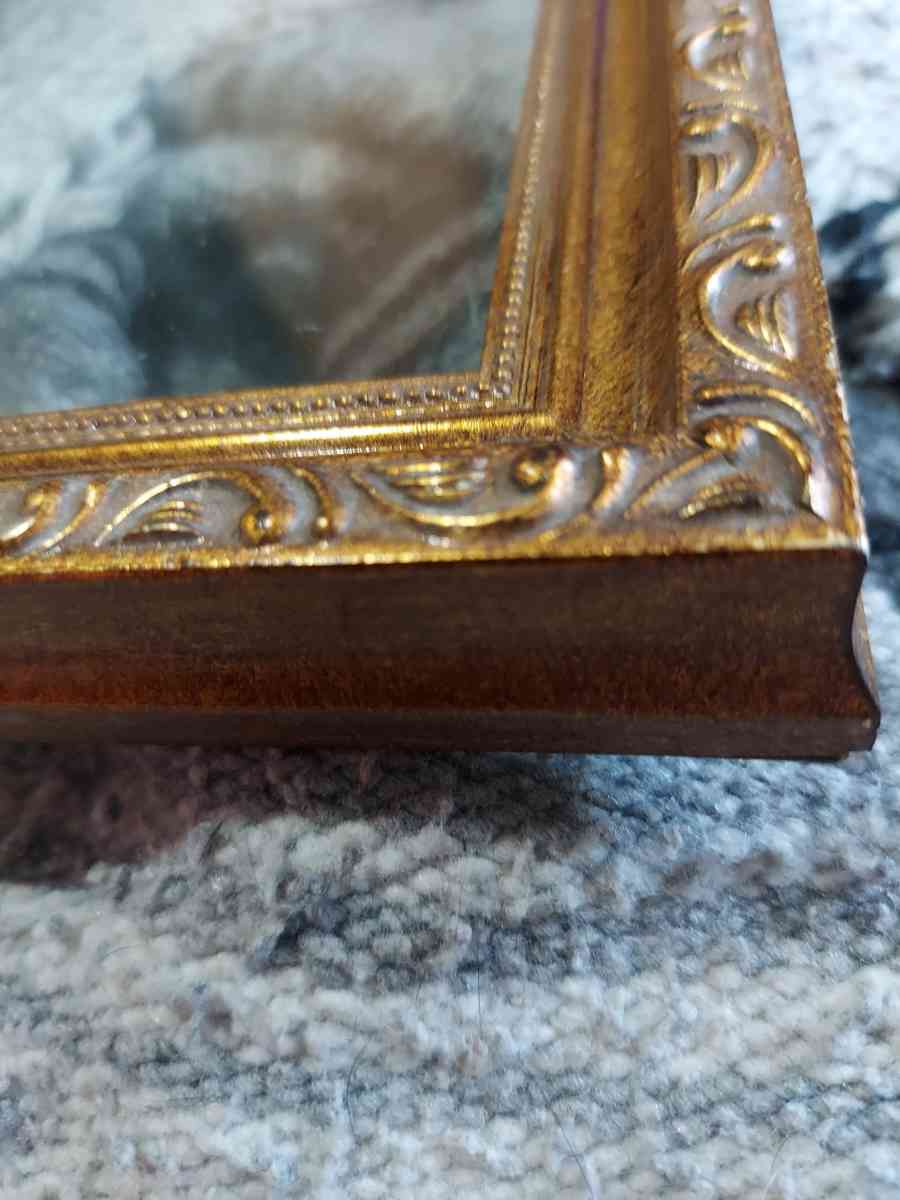 Antique Ornate Baroq Wood Frame w1900sHarrison Fischer Print - Wichita, Kansas - FleaMarketBay