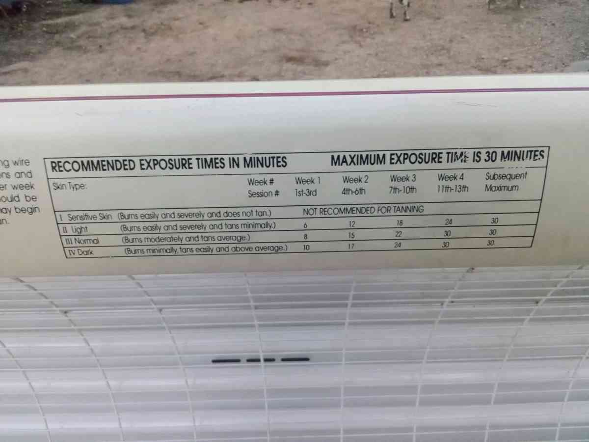 tanning bed - Cleveland, Texas - FleaMarketBay