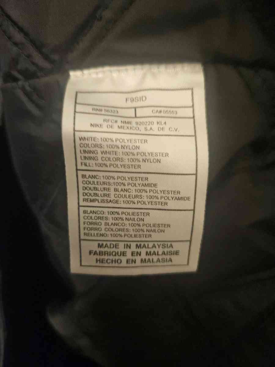 VTG 90s Nike Spellout Windbreaker Jacket - Tulsa, Oklahoma - FleaMarketBay