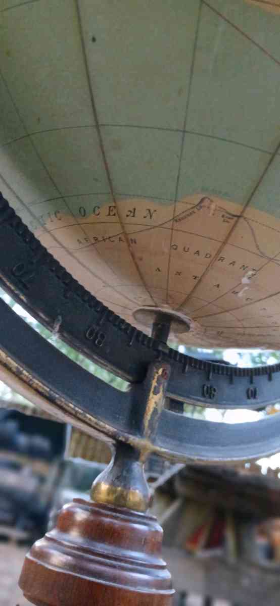 1920s Rand McNally 18 inch Terrestrial Globe - Milton, Florida - FleaMarketBay