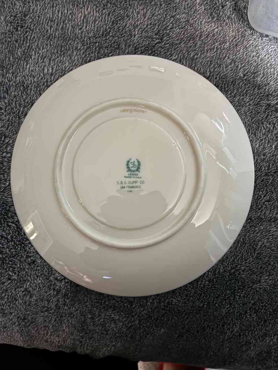 lenox 1307m161 gold plated plates - Alameda, California