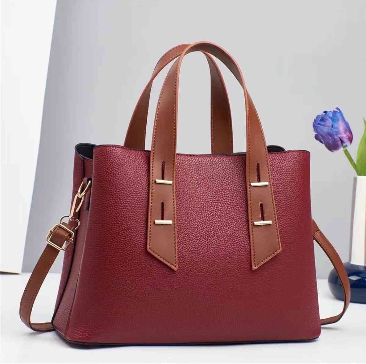 Womens Structured Tote Handbag  MultiColor Options Available - Worcester, Massachusetts - FleaMarketBay