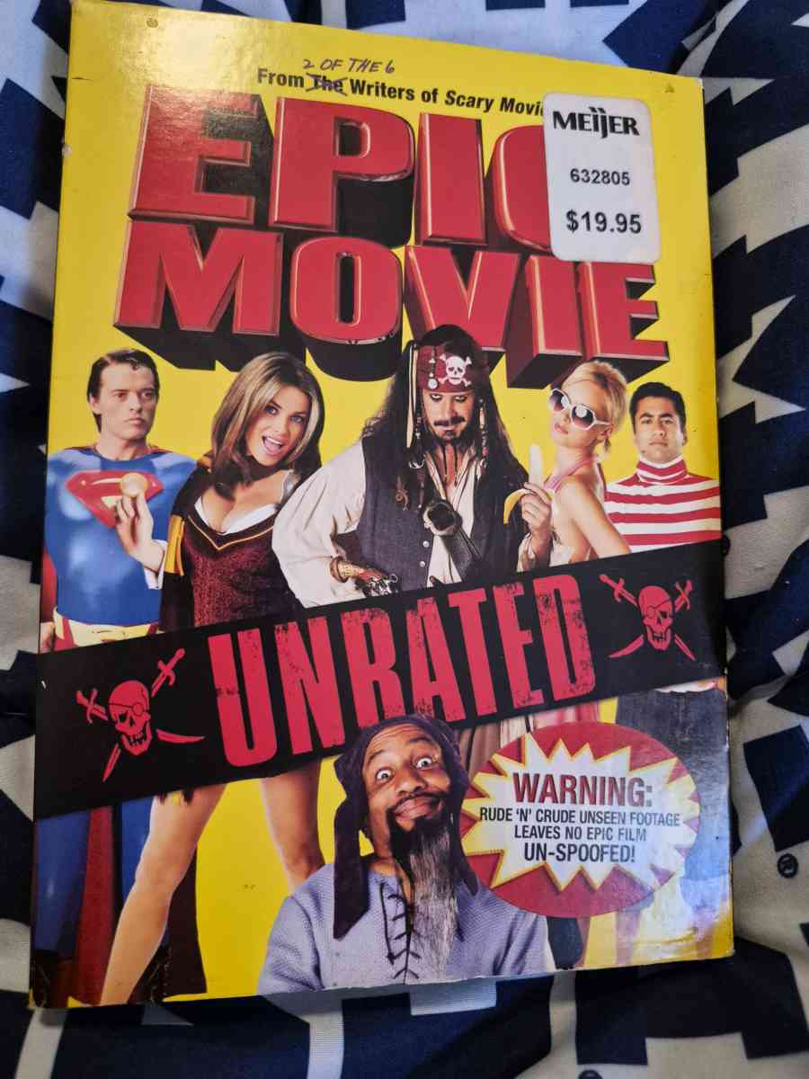 USED Epic Movie UNRATED DVD - New Baltimore, Michigan