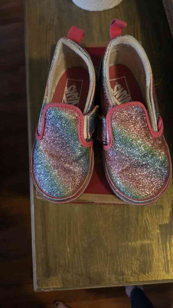 glittery toddler Vans - Chatsworth, Georgia