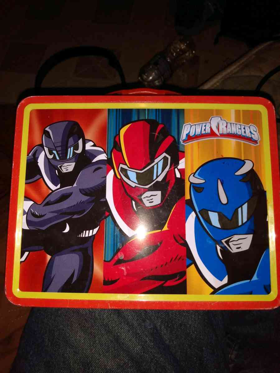 metal power rangers  lunch box - Tallmadge, Ohio - FleaMarketBay