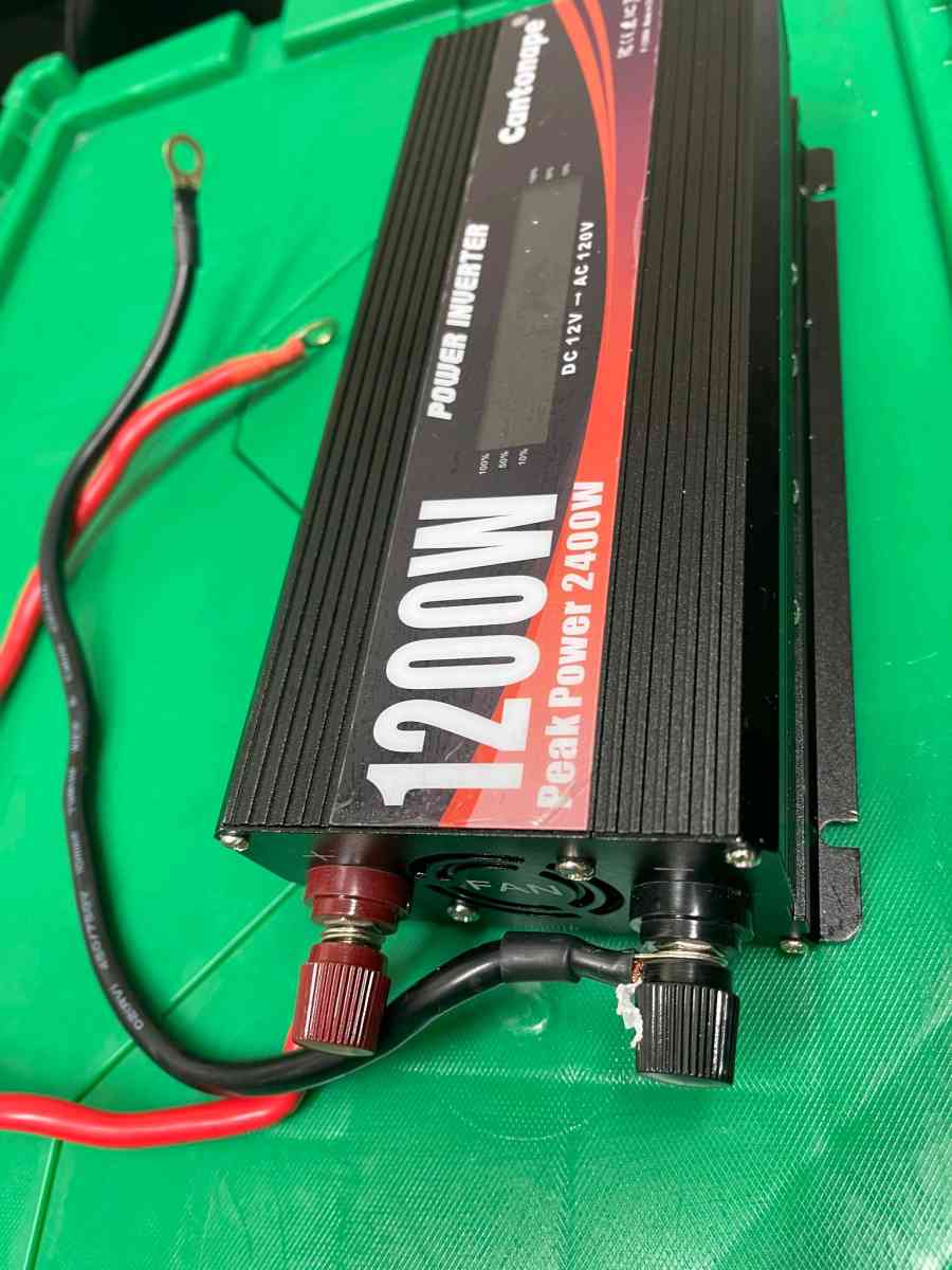 12002400W Peak Power Inverter DC 12V to 110V120V AC Converte - Fremont, California