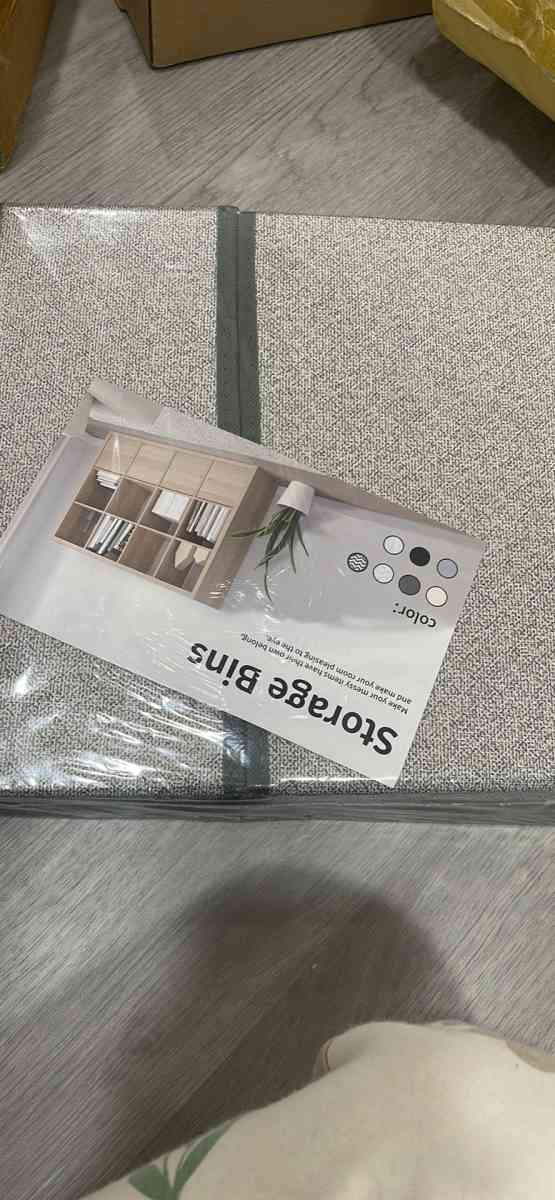 Closet Storage bins