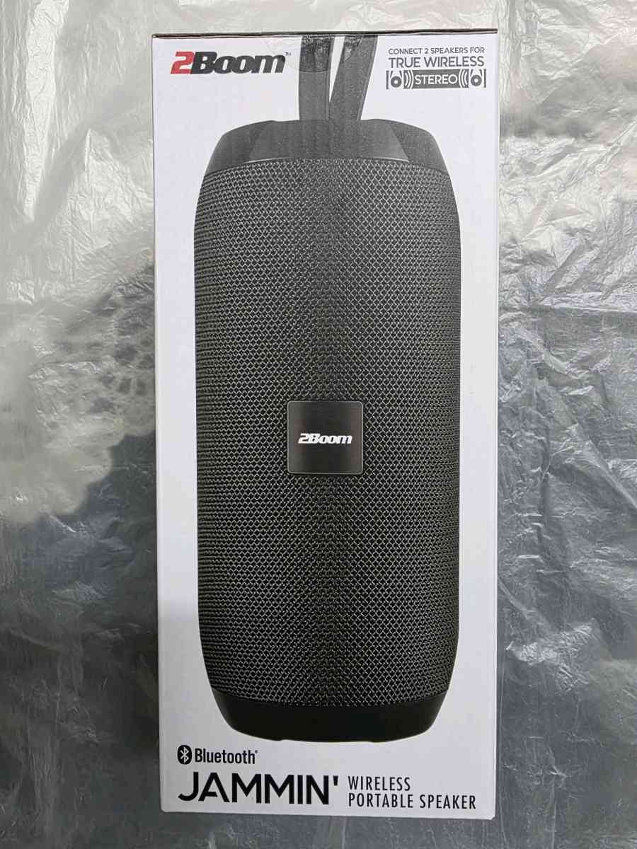 2Boom Jammin Bluetooth Wireless Speaker - Adelanto, California - FleaMarketBay