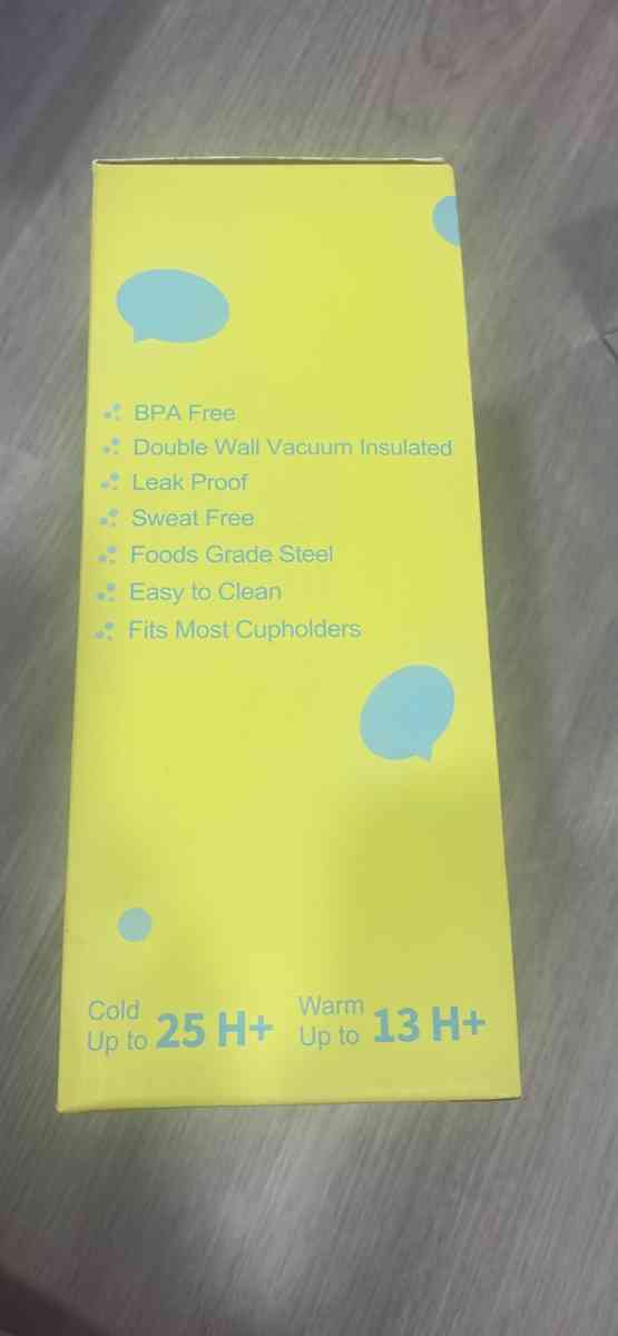 18oz Kids Water Bottle - Cherry Hill, New Jersey - FleaMarketBay