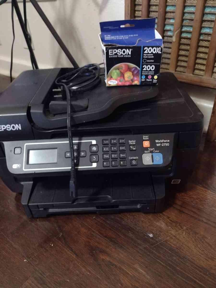 Epson Printer and color ink cartridges - Gilmer, Texas - FleaMarketBay
