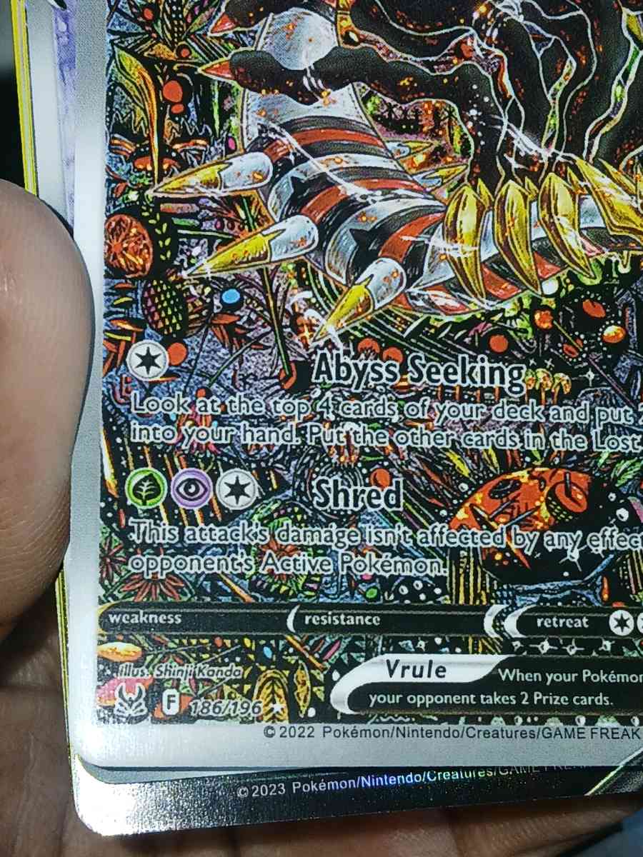 Giratina v alternate full art - Long Beach, California